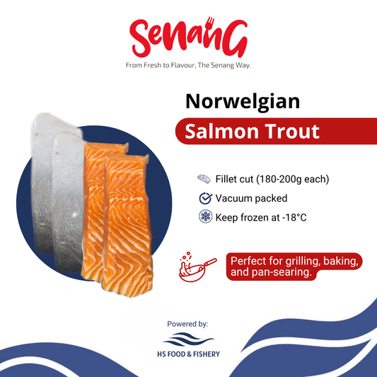 NORWEGIAN SALMON TROUT (200g/Pack)